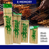 12 Inch BBQ sticks . wooden Bamboo shashlik pack.1 pack 70 sticks.
