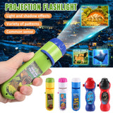Projector Flashlight for Kids - Early Childhood Educational Toy Birthday Gift Projector Torch for kids