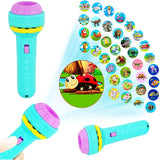 Projector Flashlight for Kids - Early Childhood Educational Toy Birthday Gift Projector Torch for kids