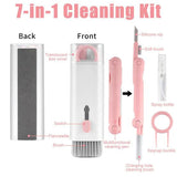 7-in-1 Computer Keyboard Cleaning Brush Kit| Portable 7 in 1 - Portable Multi‑Tool for Keyboard, Laptop & Gadgets