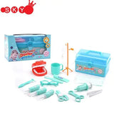 Doctor Play Set with Foldable Suitcase,Chota Bheem Doctor Set Toy Game Kit,Compact Medical Accessories Toy