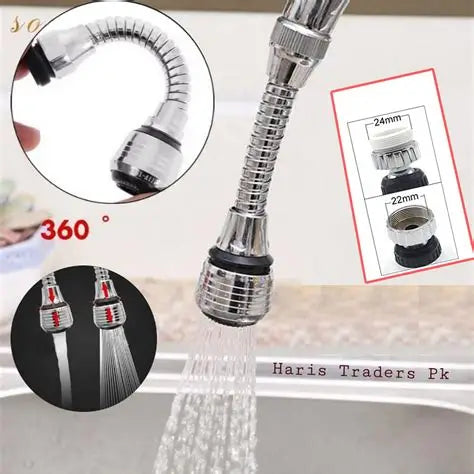 Universal Turbo Flex splash 360 degree swivel tap water filter nozzle bathroom faucet