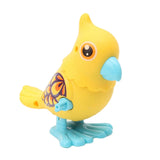 Wind up parrot toy - Simulation Parrot Design 360 Degrees Rotatable Jump Clockwork Toy Children Gift - Toys for kids