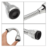 Universal Turbo Flex splash 360 degree swivel tap water filter nozzle bathroom faucet